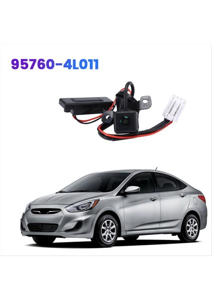 95760-4L011 Yeni Arka Görünüm Kamera Ters Kamera Hyundai Accent 2014 Sonata 2017 Için Park Park Kamerası (Yurt Dışından) fiyatları