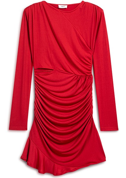 CUTOUT JARSE ELBİSE TW6250002255034