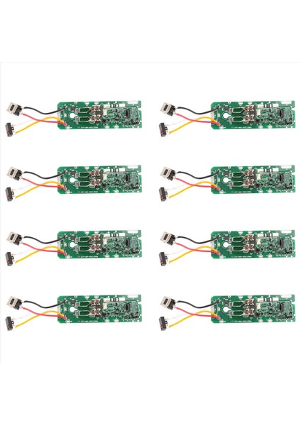 Dyson 21 6V V6 V7 Vakum Süpürücü Için 8x Li-Ion Pil Şarj Pcb Koruma Devre Kart (Yurt Dışından)