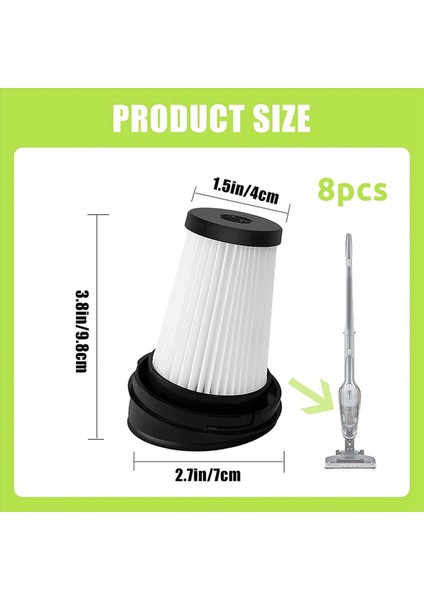 24 Elde Taşınan Vakum Süpürge Filtreleri Grundig Vch 9629 Vch 9630 Vch 9631 Temizleme Fırçası ile Vakum Süpürge Filtresi (Yurt Dışından) fırsatları