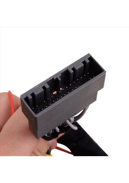 Honda Crv Civic Exı Için 10X Araç Arka Görünüm Kamera Bağdaştırıcı Kablo Kablosu Kablosu Video Konnektörü 2012-2016 (Yurt Dışından)