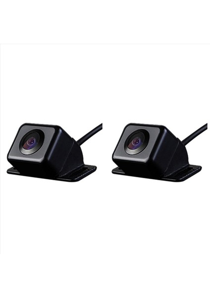 2x Su Geçirmez Hd 170 Derece Geniş Açılı Araç Ters Park Video Kamera Kamera - Arka Görünüm Yedekleme Desteği (Yurt Dışından) fiyatları