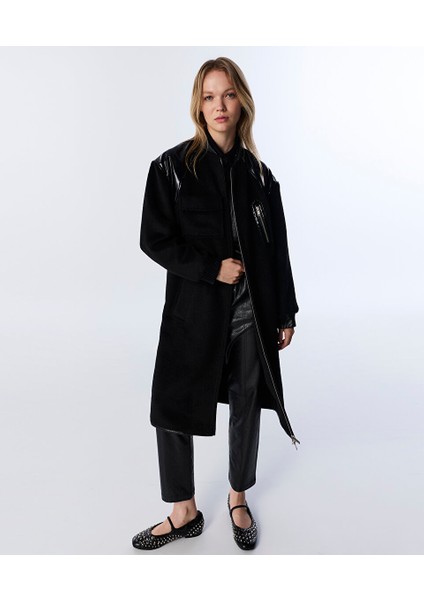 Asimetrik Cepli Kumaş Mıx Kaban TW6250008054001 modelleri