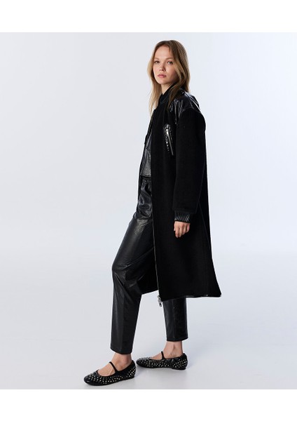 Asimetrik Cepli Kumaş Mıx Kaban TW6250008054001 fırsatları