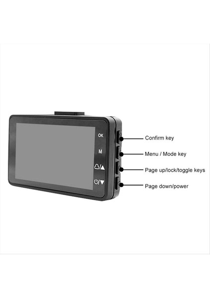 Motosiklet Dvr Dash Kameralı Ön Arka Kameralı Çift Video Döngü Kayıt Su Geçirmez Motosiklet Sürüş Kaydedi Kamerası (Yurt Dışından) fiyatları