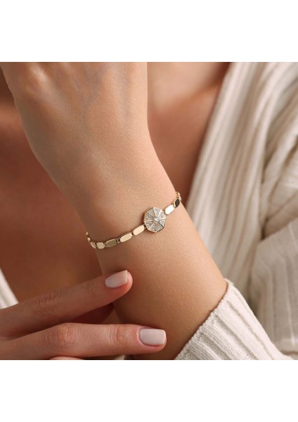 14 Ayar Octa Shine Bileklik 3 mm 19 cm fiyatları