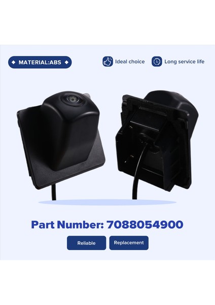 Araba Yedekleme Arka Görünüm Kamerası 360 Panoramik Kamera 7088054900 Geely Binrui Için Geri Görünüm Ters Park Yardım Kamerası (Yurt Dışından) indirimleri