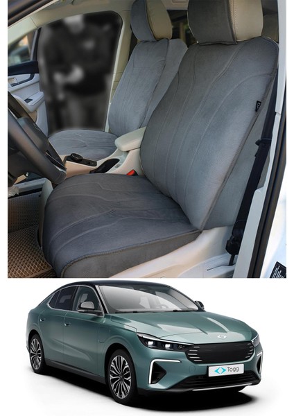 Togg T10F Oto Koltuk Koruyucu Kılıf 2025-SONRASI Luvi Serisi Füme fiyatları