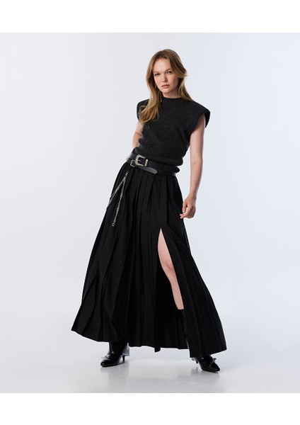 ÇİFT PARÇA GÖRÜNÜM PİLELİ ELBİSE TW6250002213001 fırsatları