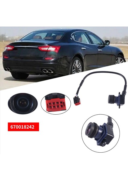 Maserati Levante Quattroporte M156 Ghibli Için Park Arka Görünüm Kamera Yedekleme 670018242 (Yurt Dışından)