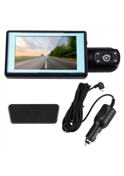 Arabalar Için 3 0in Dash Cam 1080P 2 Lens Ön Camrea Dvr Video Kaydedici Black Kutusu Kameranın Içinde Araç Gecesi Görüşü Için A (Yurt Dışından) fiyatları