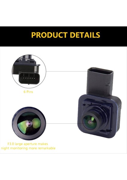 Ford Raptor Pickup 2015-2020 Arka Görünüm Yedek Kamera FL3T-19G490-AH Ters Kamera Yardımcı Kamera (Yurt Dışından) fiyatları