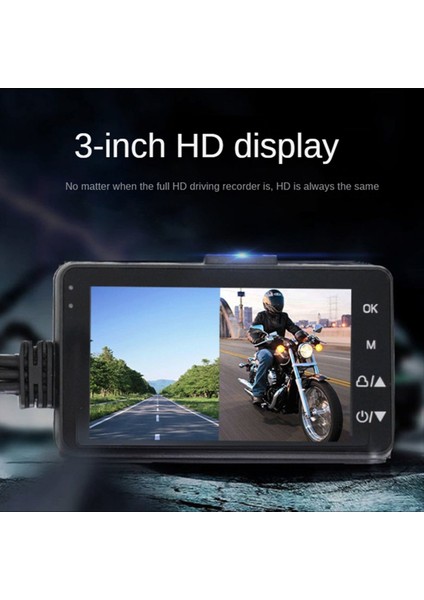 Motosiklet Dvr Motosiklet Kamera Gps Sürüş Kaydedici Ön ve Arka Sürüş Video Kaydedici Kara Kutu (Yurt Dışından) indirimleri