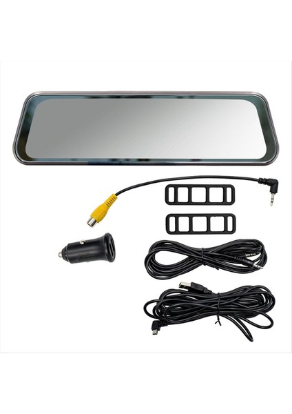 Dikiz Aynası Kaydedici 9 36 Inç Carplay Sürüş Kaydedici Akış Medyası Hd Büyük Ekran Bluetooth (Yurt Dışından) fiyatları