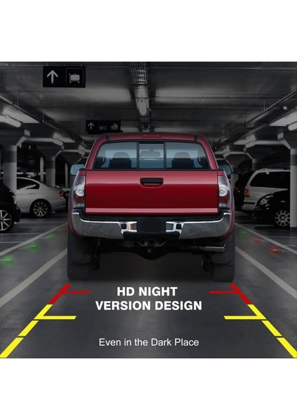 Toyota Tacoma 2005-2014 Için Araba Bagaj Kapağı Tutucu Ters Yedek Kamera (Yurt Dışından) modelleri