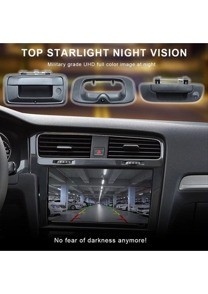 170 ° Ahd 1920 Araç Pikap Bagaj Kolu Ford Raptor F-150 F250 F350 2015-2020 1080P Için Arka Görünüm Kamerası (Yurt Dışından)