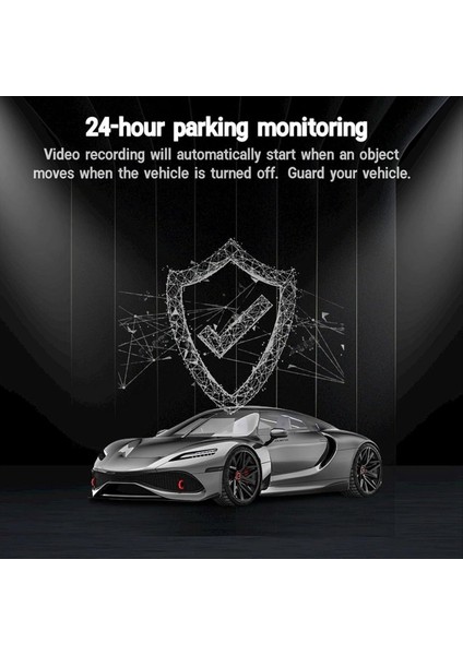 Araba Dashcam Dvr Wifi+Gps Video Kaydedi Kamerası Hd Çift Dashcam Ön ve Arka 24 Saat Park Monitörü ve Kayıt (Yurt Dışından) indirimleri