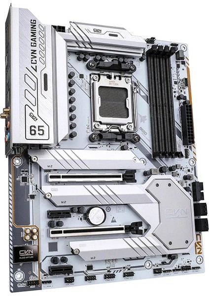 Cvn B650 Gamıng Frozen V14 Ddr5 7600MHZ Atx Gaming (Oyuncu) Anakart fiyatları