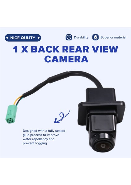 Araba Yedekleme Arka Görünüm Kamerası 01728219 Geely Milyonlar Için Emgrand Hatchback Ters Park Yardım Kamera Montajı (Yurt Dışından) fırsatları