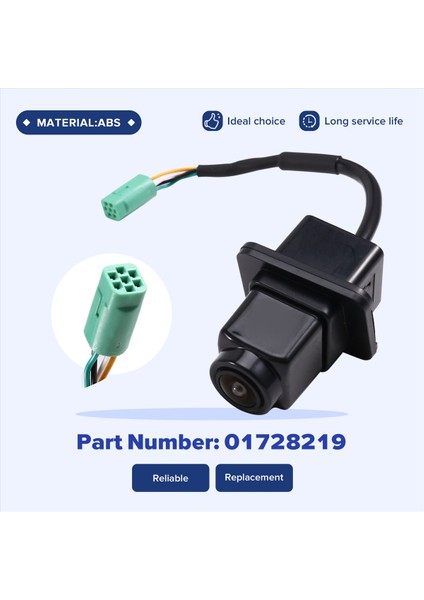 Araba Yedekleme Arka Görünüm Kamerası 01728219 Geely Milyonlar Için Emgrand Hatchback Ters Park Yardım Kamera Montajı (Yurt Dışından) indirimleri