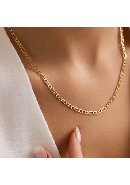 Figaro Zincir 14 Ayar 50 cm - 3 mm fiyatları