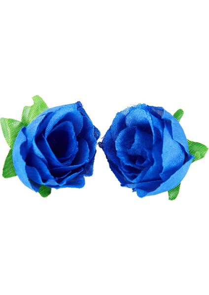 50 Yapay Gül 3 cm Boyunda Düğün Dekorasyonu Lacivert ve 50X Sarı Kumaş Ipek Yapay Gül Çiçek Kafaları (Yurt Dışından) modelleri