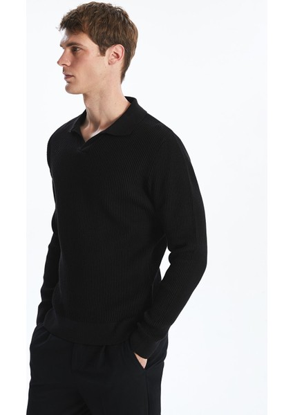 Yeni Sezon Polo Yaka Erkek Triko Kazak