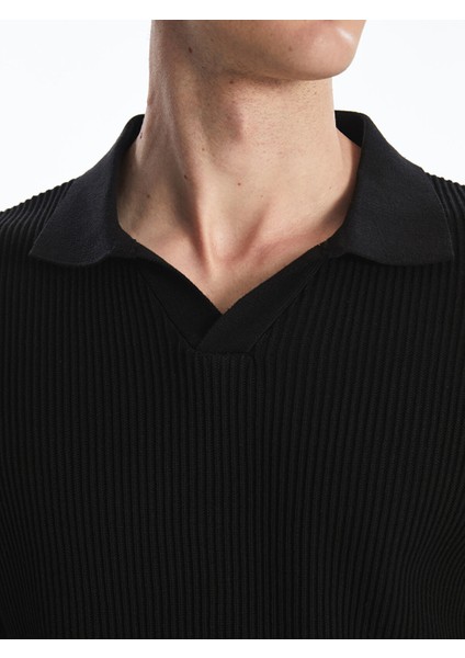 Yeni Sezon Polo Yaka Erkek Triko Kazak modelleri