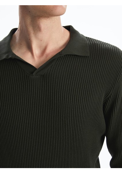 Yeni Sezon Polo Yaka Erkek Triko Kazak modelleri