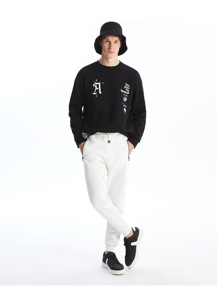 Yeni Sezon Slim Fit Erkek Kalın Jogger Eşofman Altı