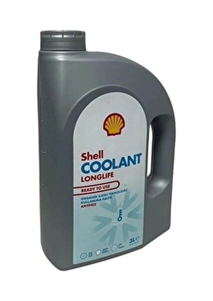 Coolant Longlife RTU Kırmızı Antifriz 3 Litre -37 Derece Yüksek Performans ve Uzun Ömürlü modelleri