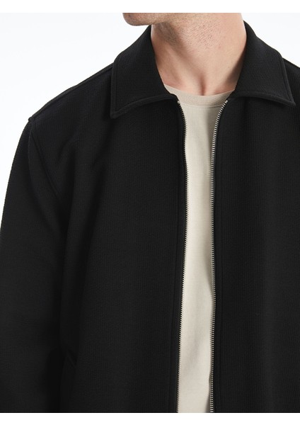 Yeni Sezon Standart Kalıp Gömlek Yaka Erkek Mont modelleri