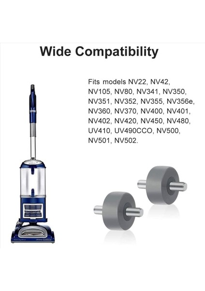 8set Yedek Köpekçi Vakum Süpürge NV350 NV351 NV352 NV355 NV356E NV500 NV501 NV502 ve Daha Fazlası (Yurt Dışından) fırsatları