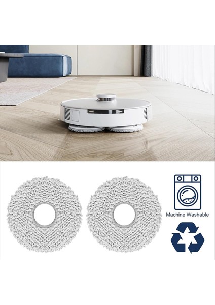 Paspaslı Paspaslı Bezler Ecovacs Deebot T20 Omnı / T20E Omnı Robot Vakum Süpürge Mop Pad Mop Tutucu (Yurt Dışından) fiyatları