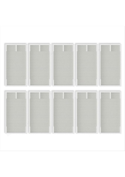 Midea M9 / Eureka NERE10S E10S / Obode A8 Yedek Parçalar Aksesuarları Hepa Filtre Için 10 Adet Filtre (Yurt Dışından)