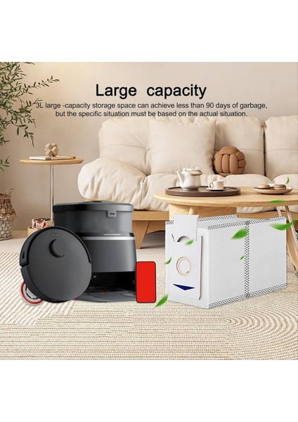 Ecovacs Deebot T30 Omni T30 Pro Max Vakum Süpürge Çantaları Için 10 Paket Yedek Toz Torbası (Yurt Dışından) indirimleri