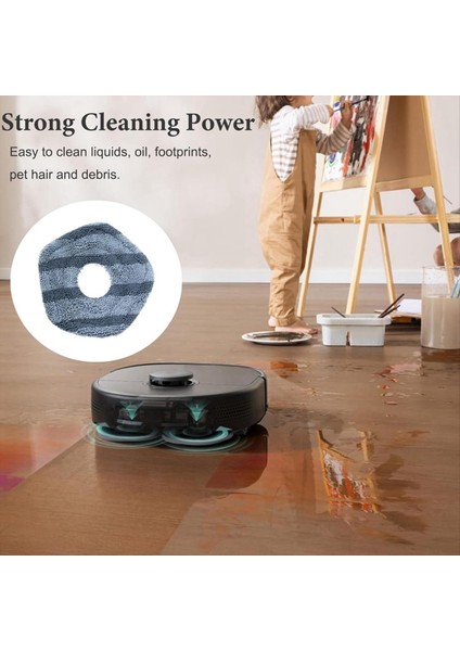 Eufy X10 Pro Omni Için Robot Vakum Süpürücü Ana Yan Fırça Mop Bezi Hepa Filtre Toz Çantası Aksesuarları (Yurt Dışından) fırsatları