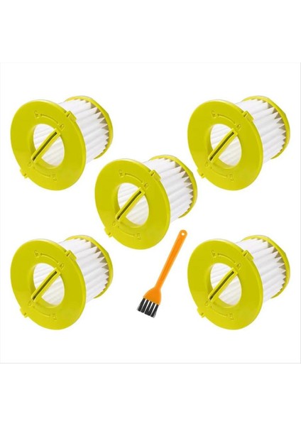 5pcs Ryobi 18V Için Yedek Yıkanabilir Filtre+ Performans El Vakumu PCL704K PCL705K PCL705B PCL700 (Yurt Dışından)
