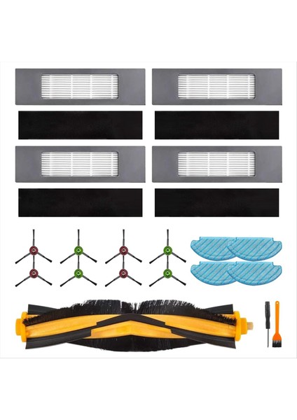 Ecovacs Deebot Ozmo T8 Aıvı T8 Max T8 Yedı Vac/yeedı Vac Istasyonu Robot Vakum (Yurt Dışından)