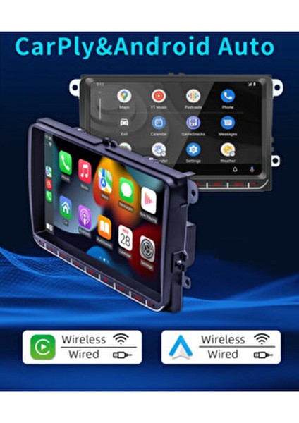 Kıngwınn Volkswagen Android Multimedya Sistemi 2/32GB Yüksek Ekran Kalitesi