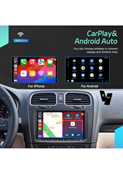 Kıngwınn Volkswagen Android Multimedya Sistemi 2/32GB Yüksek Ekran Kalitesi