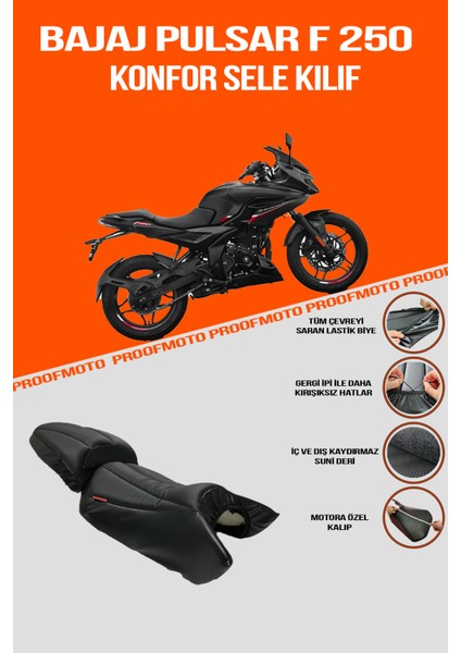 BAJAJ Pulsar F250 Konfor Sele Kılıf