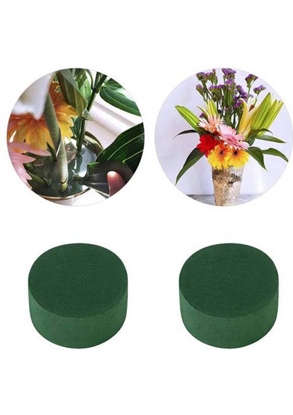 40PCS Düğün Koridoru Dıy Craft Çiçek Düzenlemesi Su Emici Ev Bahçe Yeşil Çiçek Köpüğü Taze Tutma Yuvarlak Tuğla (Yurt Dışından) fırsatları