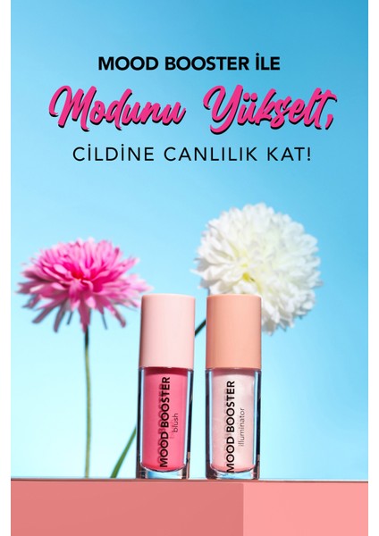 Mood Booster Doğal Görünüm Veren Yoğun Pigmentli Likit Allık (003 That's Rosewood) 8682536043724 fiyatları