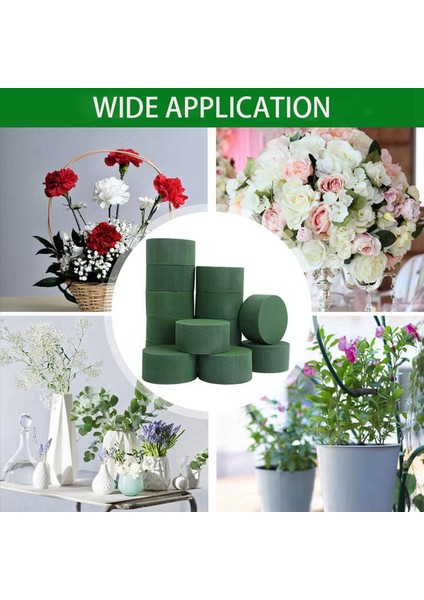 40 Yuvarlak Çiçek Köpük Paketi Islak Çiçekçi Strafor Blok Çiçek Arantaj Malzemeleri Zanaat Projesi Parti Dekorasyonu (Yurt Dışından) indirimleri