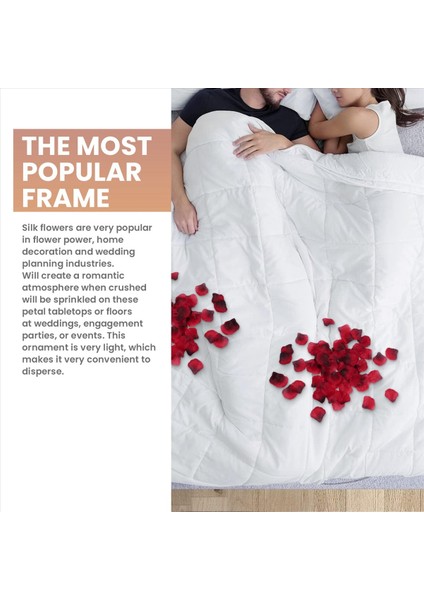 3000 Adet Kırmızı Çiçek Yapay Gül Yaprakları Düğün Koridoru Için Parti Lehine ve Masa Vazo Ev Dekorasyonu (Yurt Dışından) fırsatları