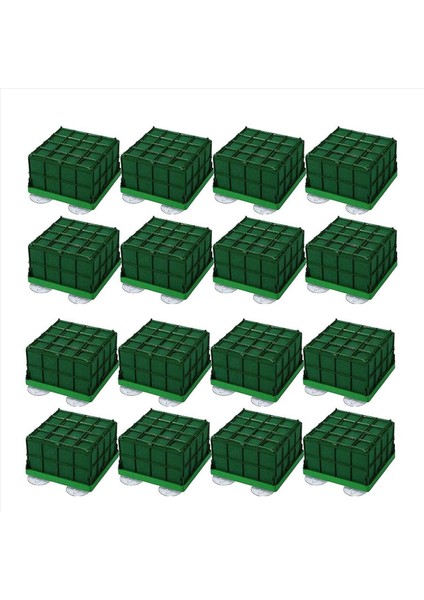 16 Adet Kafes Çiçekler Için Çiçek Köpük Kare Çiçek Köpük Kafes Çiçek Tutucu Çiçekler Için Çiçek Köpük Kafes (Yurt Dışından)