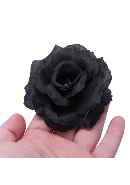 120 Adet Siyah Gül Yapay Ipek Çiçek Partisi Düğün Evi Ofis Bahçe Dekor Diy (Yurt Dışından)