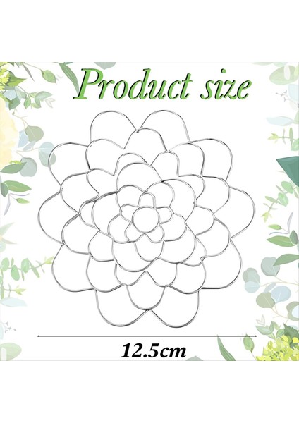 Çiçek Aranjman Tutucu 3pc Tel Çiçek Düzenleme Aracı Metal Çiçek Ekleme Kapağı Yeniden Kullanılabilir Çiçek Izgara Aranjeri 5inch (Yurt Dışından) fırsatları