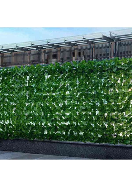 2x 0 5x3 M Duvar Bitki Çit Yapay Sarmaşık Yaprağı Gizlilik Çit Ekran Dekor Panelleri Çit (Yurt Dışından) modelleri